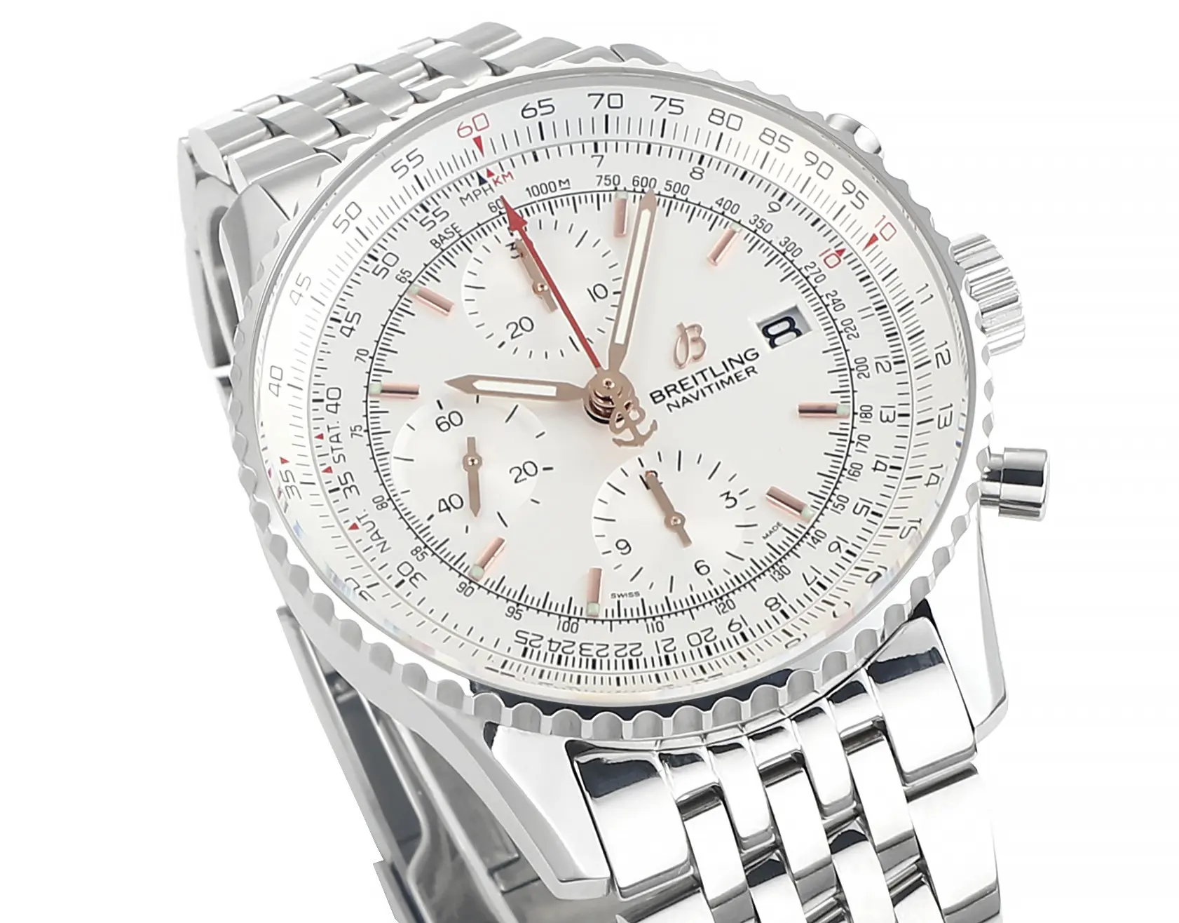 Navitimer Chronograph Silver Stainless Steel – Breitling - Image 3