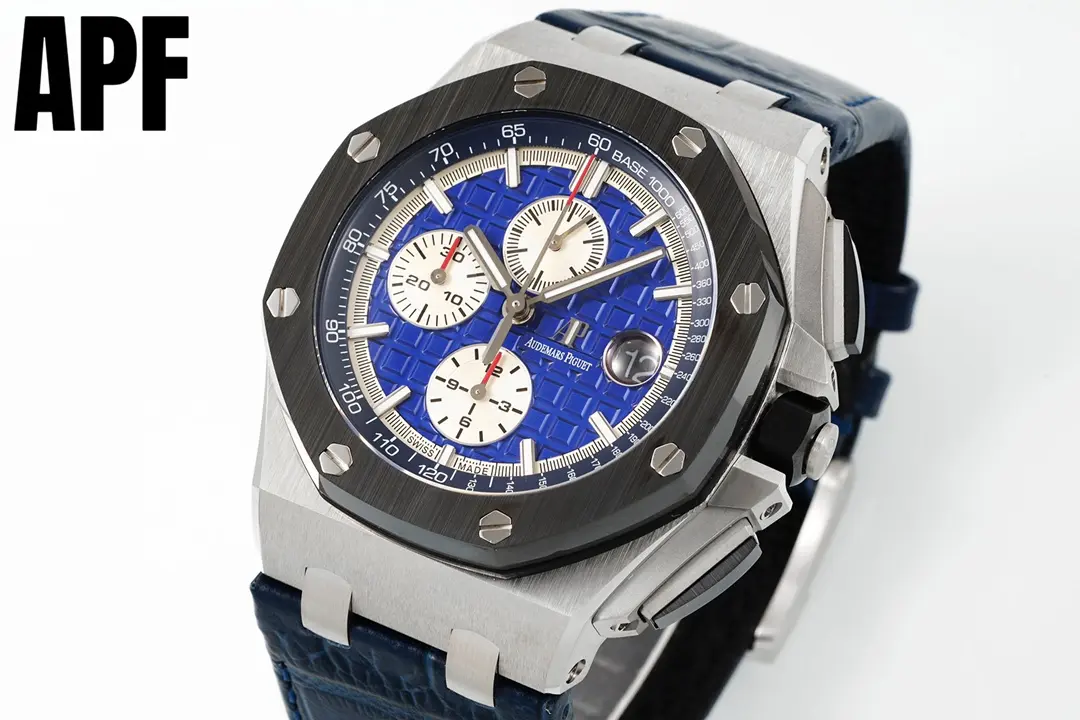 Audemars Piguet Royal Oak Offshore 26470 Blue Chronograph - Image 3