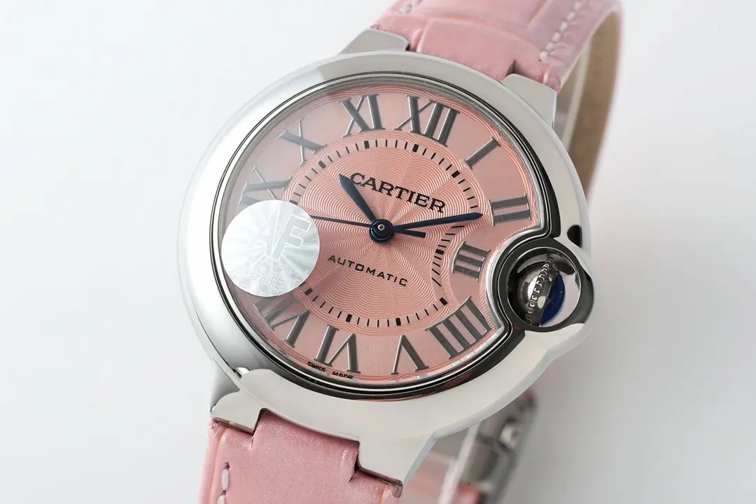 Cartier Ballon Bleu 33 Pink Leather - Image 7