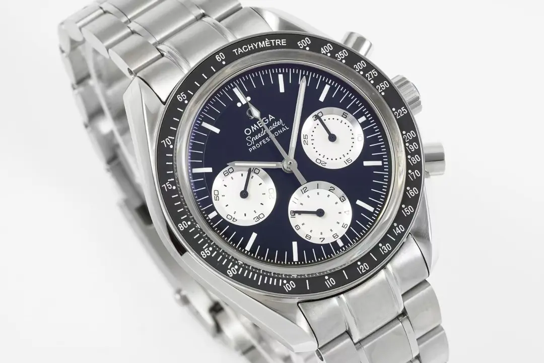 Omega Speedmaster 9300 Blue Dial Steel - Image 3