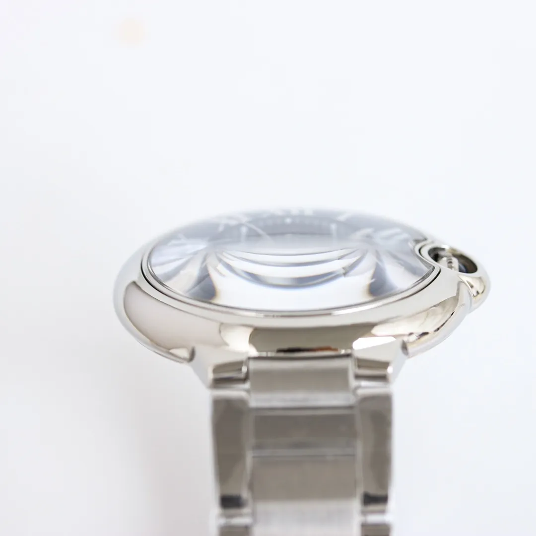 Cartier Ballon Bleu 40mm Steel Watch Black - Image 4