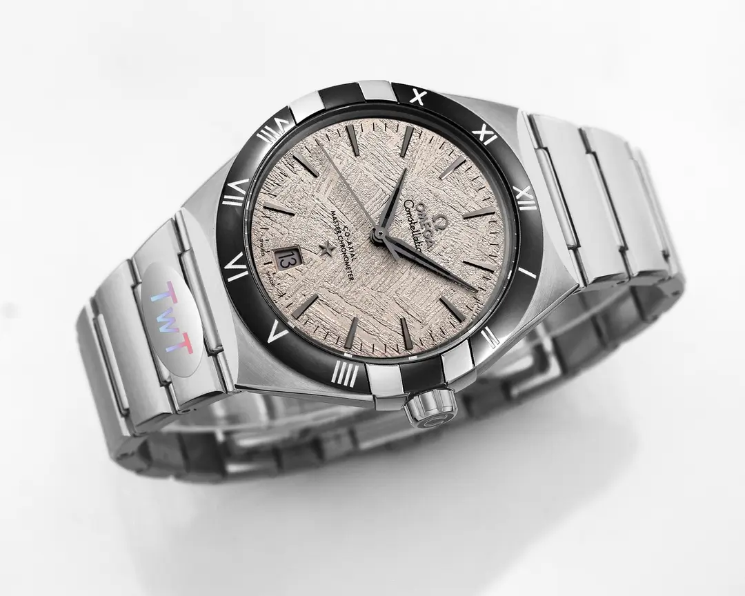 Omega Constellation 41mm Silver Ceramic Watch - Image 4