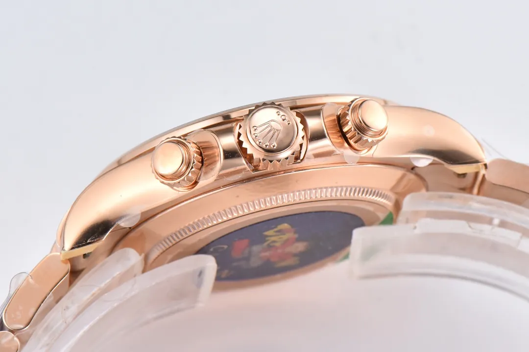 Rolex Daytona 116505 Rose Gold Daytona – Brown Dial, Three-Piece Strap Chronograph - Image 4