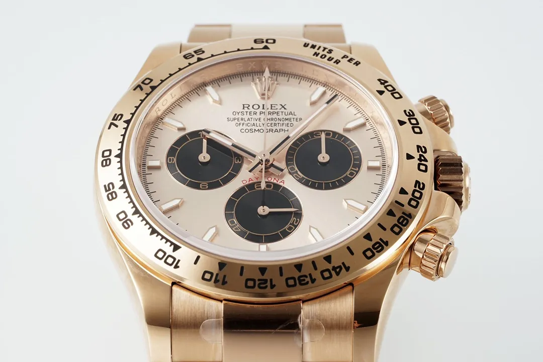 Rolex Daytona Watch – Rose Gold with Chocolate Dial – Limited Stock - Image 4