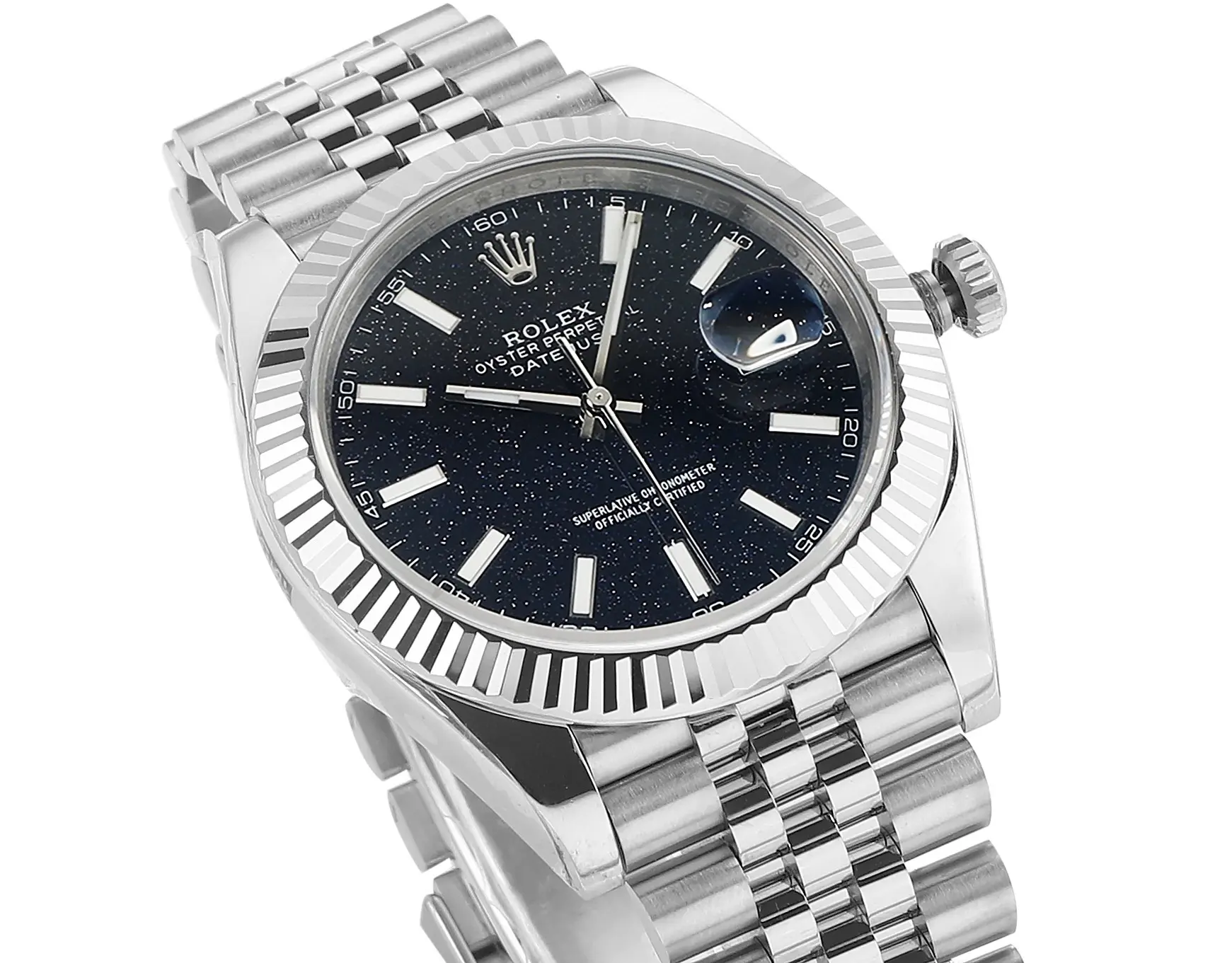 Rolex Datejust 41mm Watch – Gold Sandstone Dial, Stainless Steel Jubilee Bracelet - Image 4