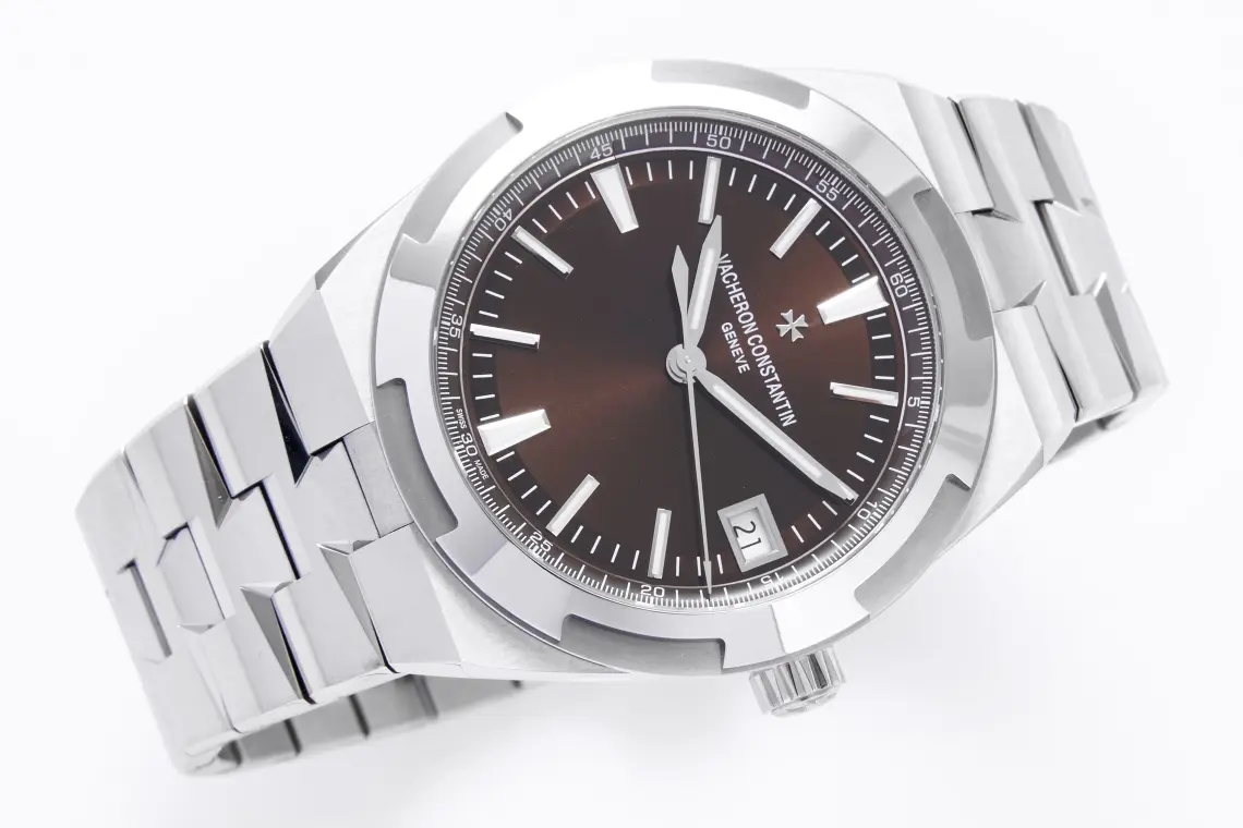 Vacheron Constantin Overseas 4500V Series – Brown Dial, Stainless Steel Bracelet, Luxury Automatic – Quality - Image 4