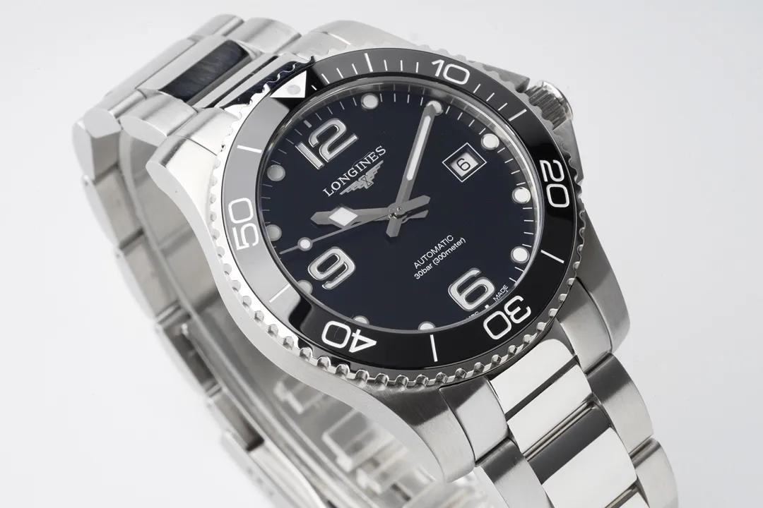 Longines Conquest Black Dial Stainless Steel - Image 4