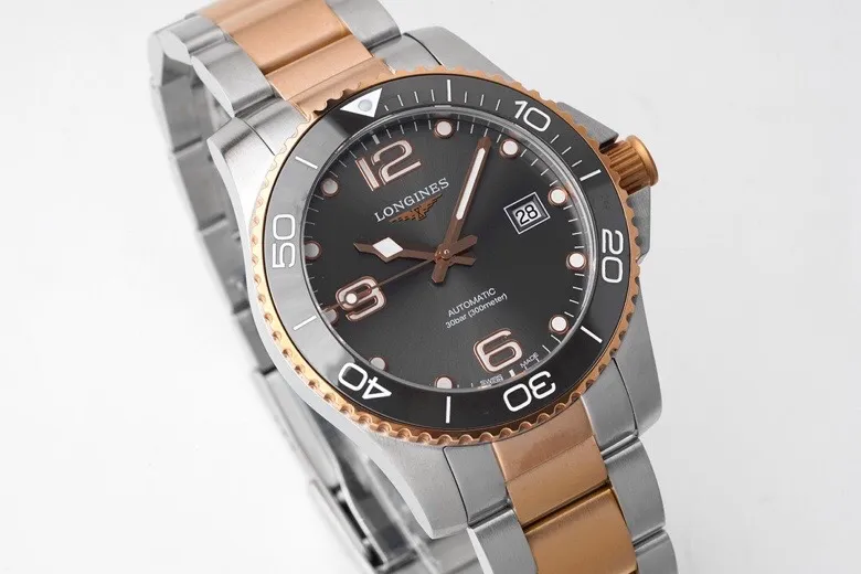 Longines Conquest VHP Two Tone Watch Black - Image 4