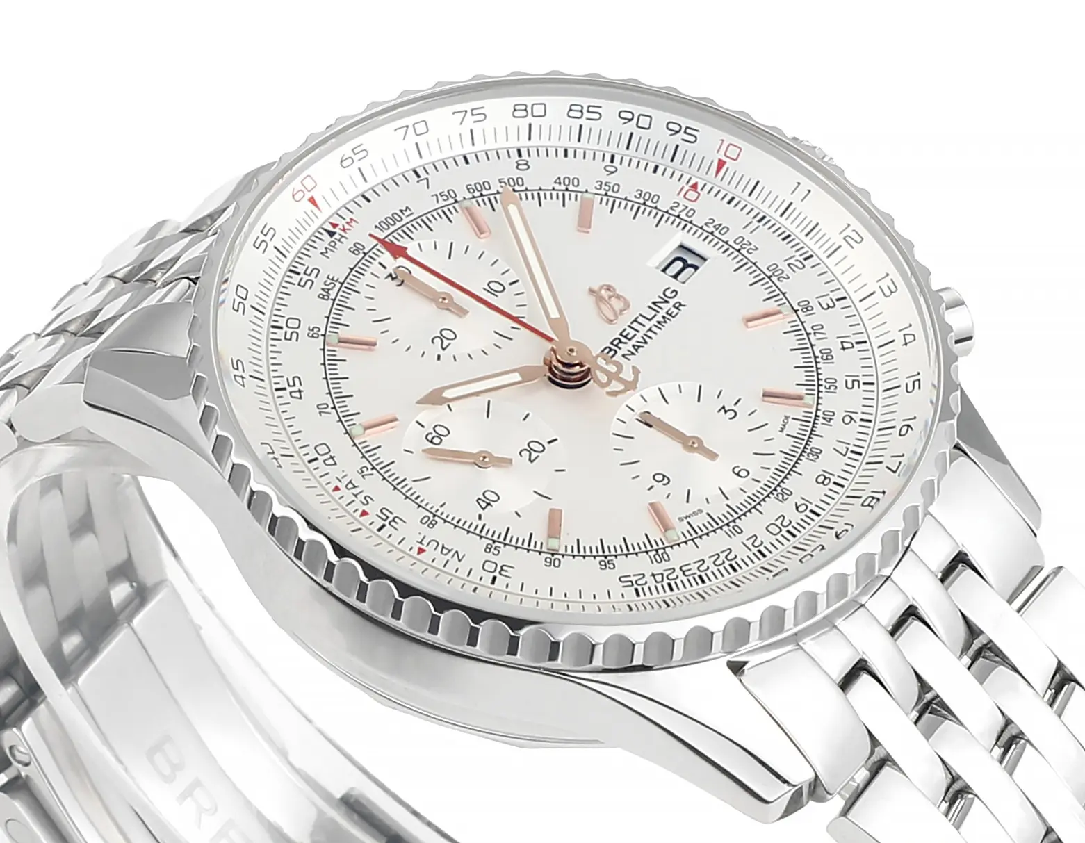 Navitimer Chronograph Silver Stainless Steel – Breitling - Image 4