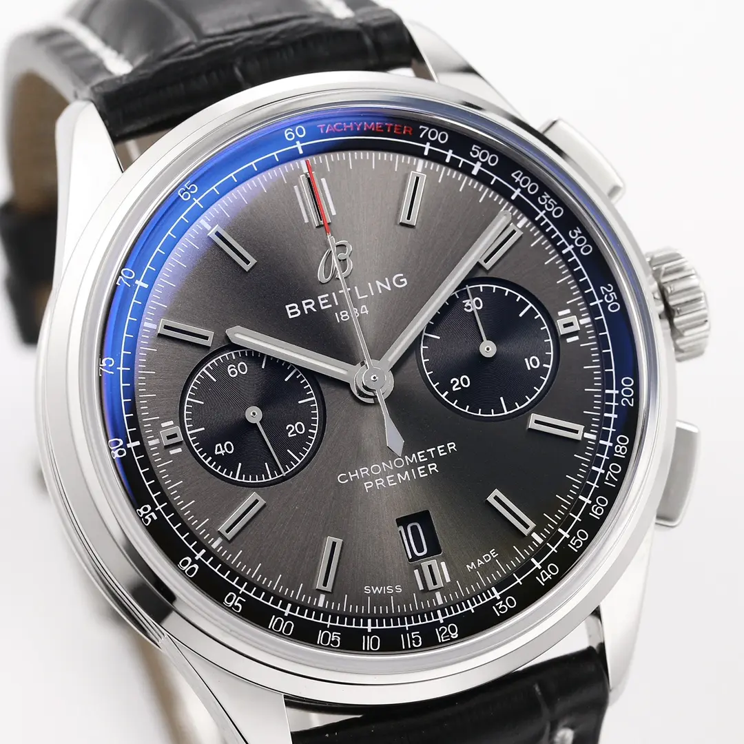 Breitling Premier B01 Chronograph Grey Dial - Image 7