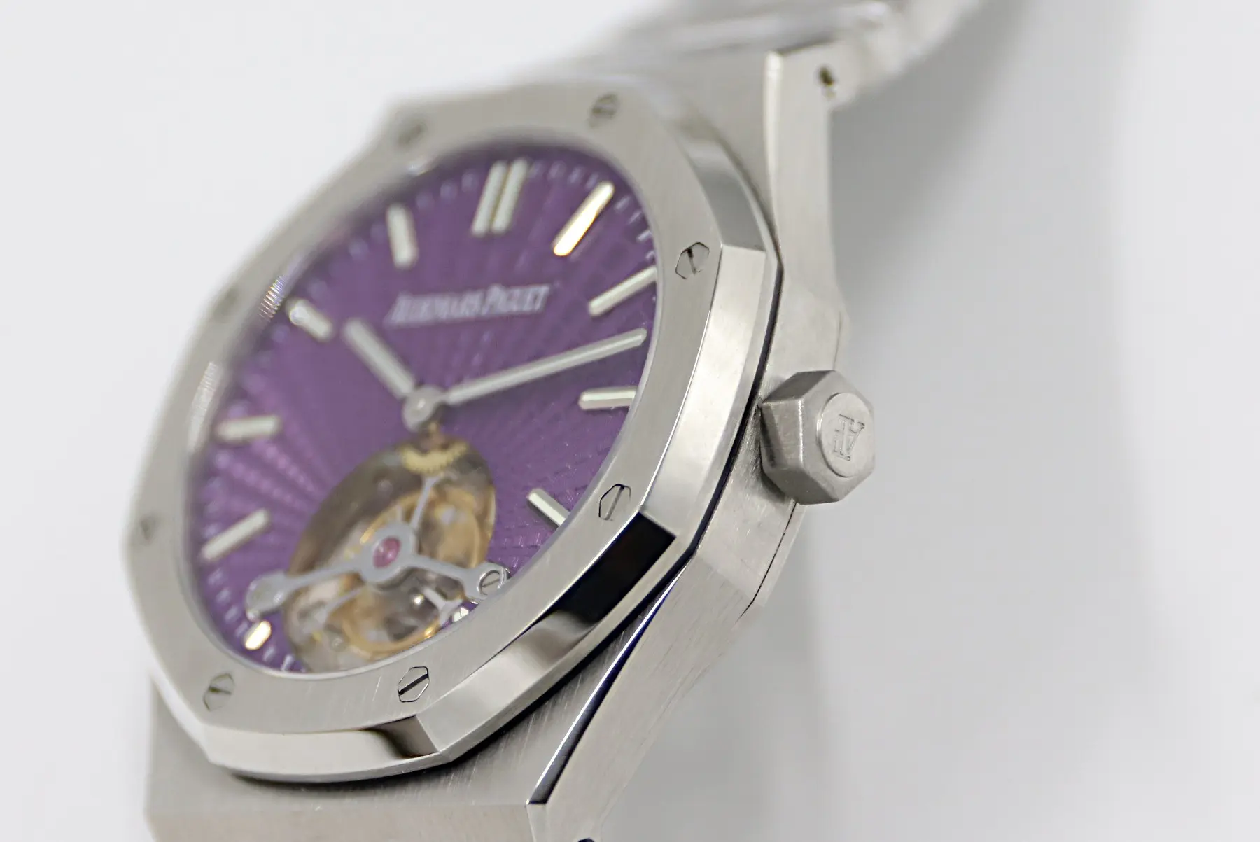 Audemars Piguet Royal Oak Tourbillon Purple Dial - Image 4