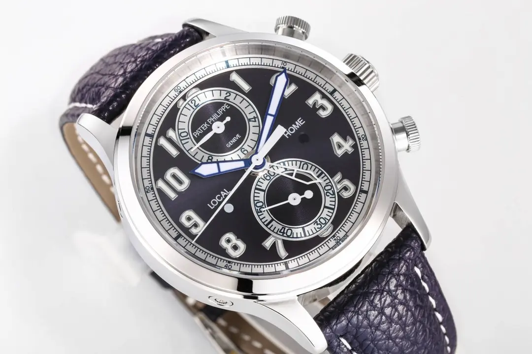 Patek Philippe Complications 5924G Blue Leather - Image 4