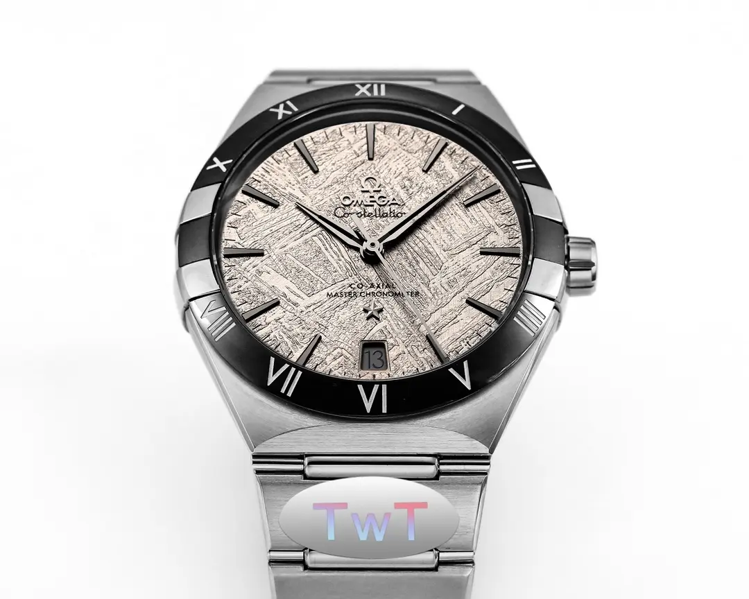 Omega Constellation 41mm Silver Ceramic Watch - Image 5