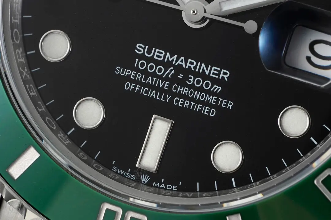 Rolex Submariner 41MM Green Bezel Black Dial Stainless Steel - Image 5