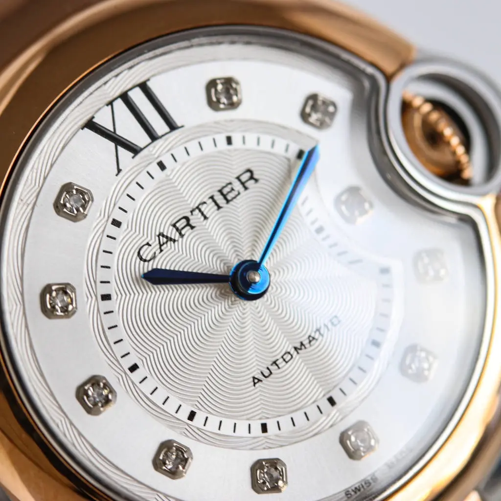Cartier Ballon Bleu Rose Gold Steel - Image 7