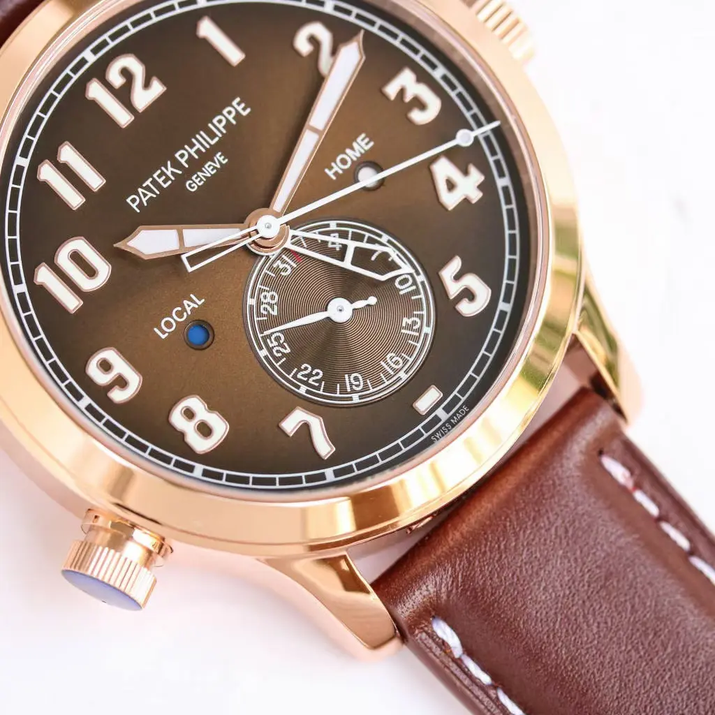 Patek Philippe Calatrava 5524 Rose Gold Brown - Image 5