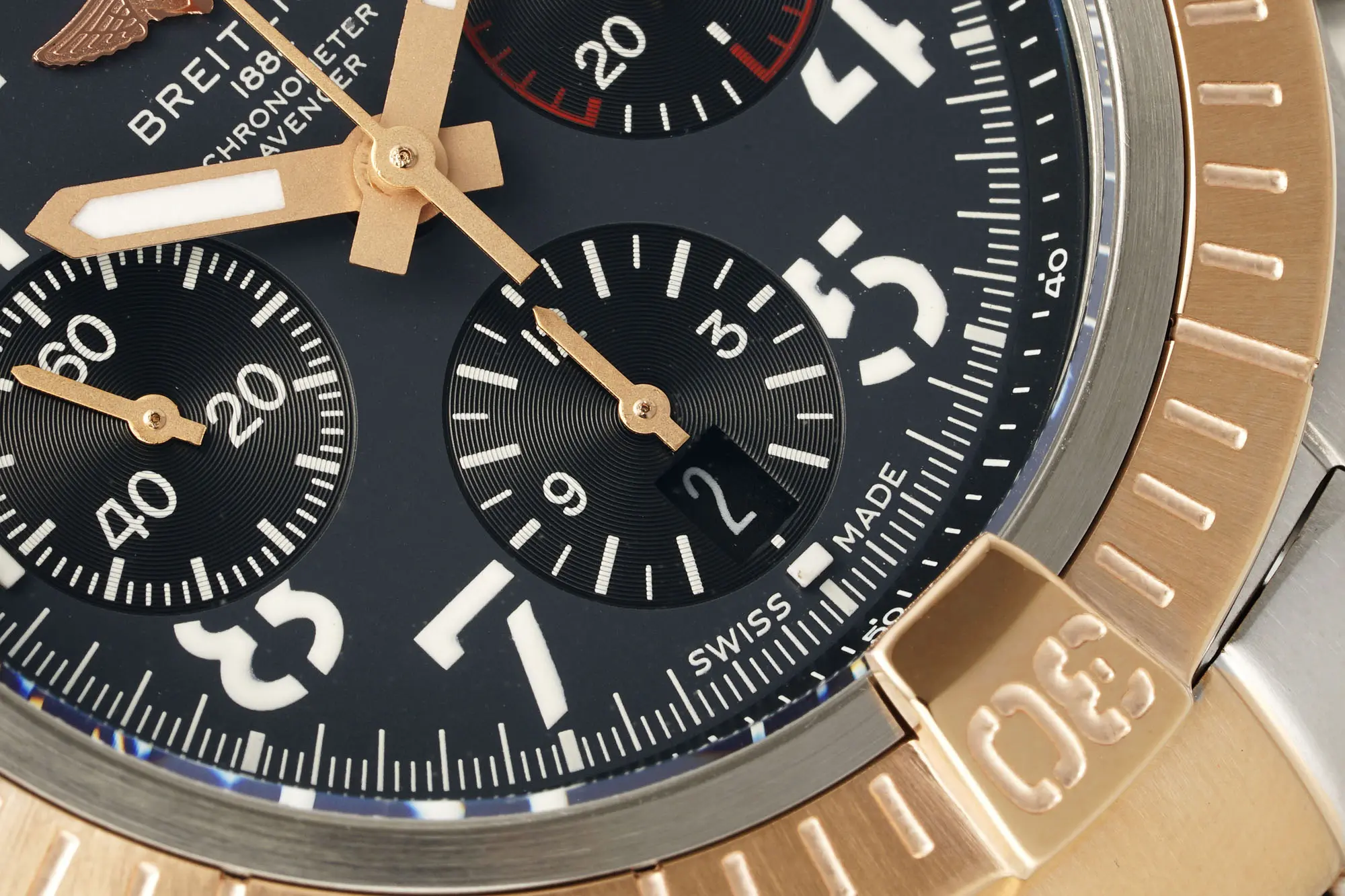 Breitling Avenger B01 Chronograph Blue Dial - Image 15
