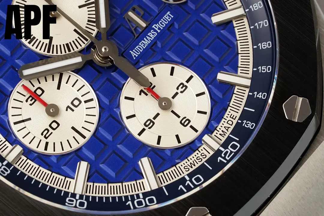 Audemars Piguet Royal Oak Offshore 26470 Blue Chronograph - Image 5