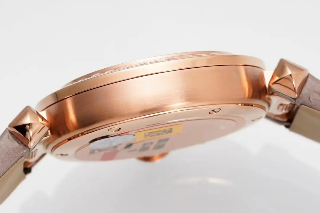 Cartier Pasha de Cartier Watch Rose Gold Leather - Image 9