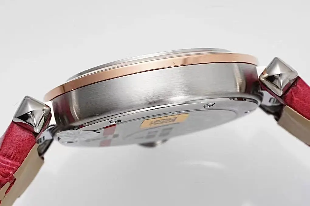 Cartier Pasha de Cartier Ladies Watch Red Leather - Image 6