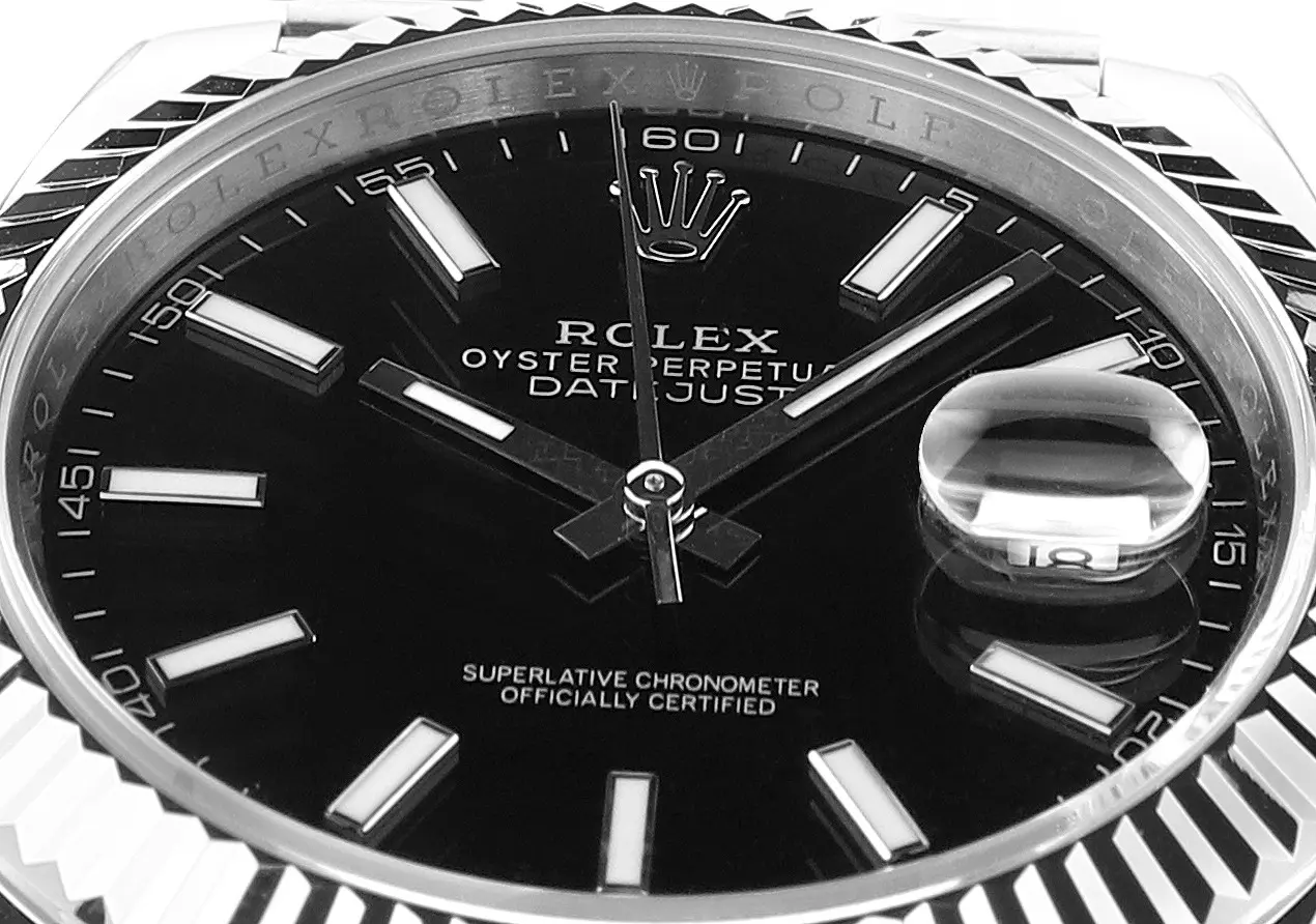 Rolex Datejust 41mm Black Dial Stainless Steel - Image 6