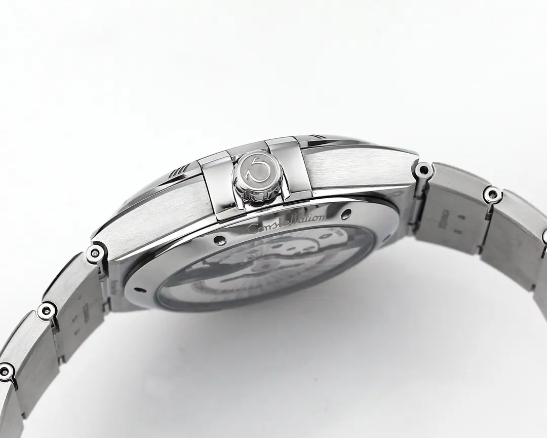 Omega Constellation Ceramic Silver Watch - Image 6