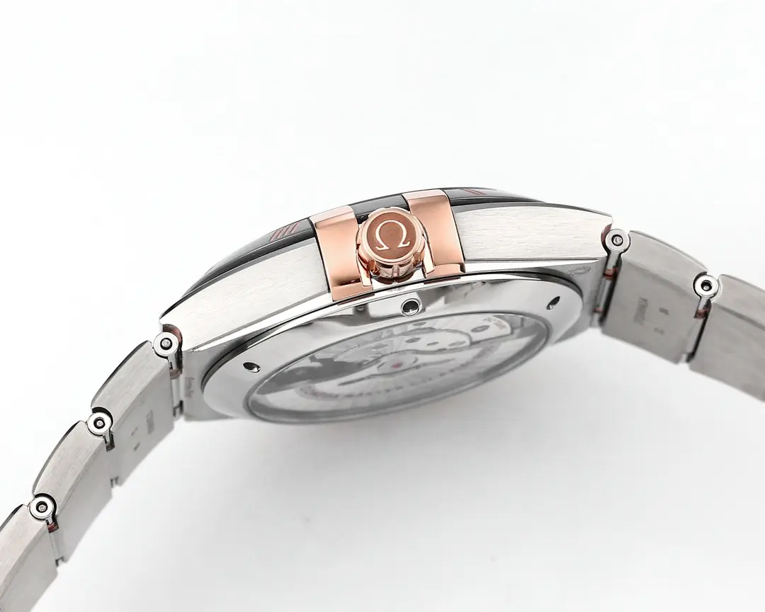 Omega Constellation 41mm Burgundy Dial Steel - Image 6