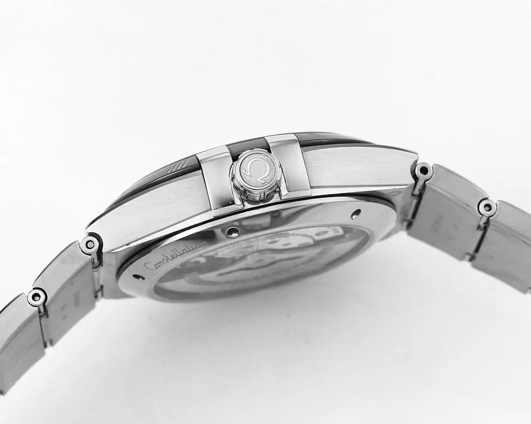 Omega Constellation 41mm Silver Ceramic Watch - Image 6