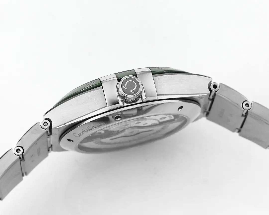Omega Constellation 41mm Green Ceramic Watch - Image 6