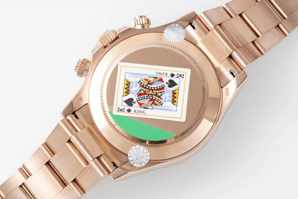 Rolex Daytona 4130 – Rose Gold, Chronograph - Image 6