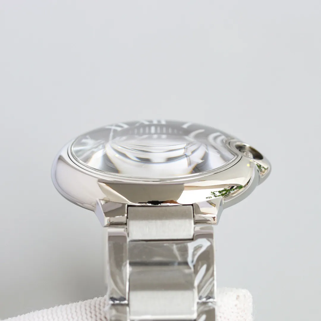 Cartier Ballon Bleu Mens Watch Silver - Image 5
