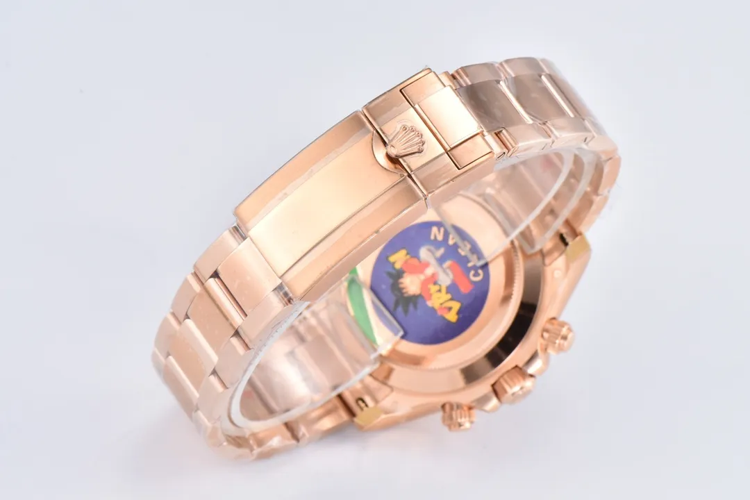 Rolex Daytona 116505 Rose Gold Daytona – Brown Dial, Three-Piece Strap Chronograph - Image 6