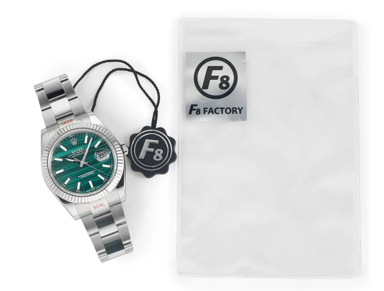 Rolex Datejust 41 Custom Malachite Dial - Image 6
