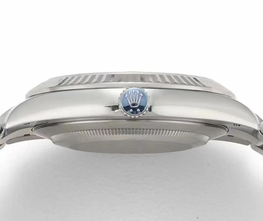 Rolex Datejust 41mm – Silver Stainless Steel with Grey Dial - Image 6