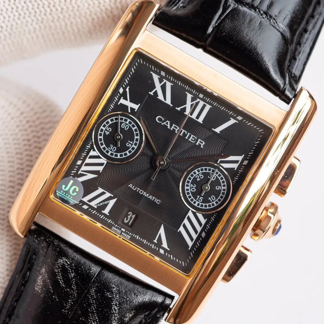 Cartier Tank W5330007 Brown Leather - Image 6