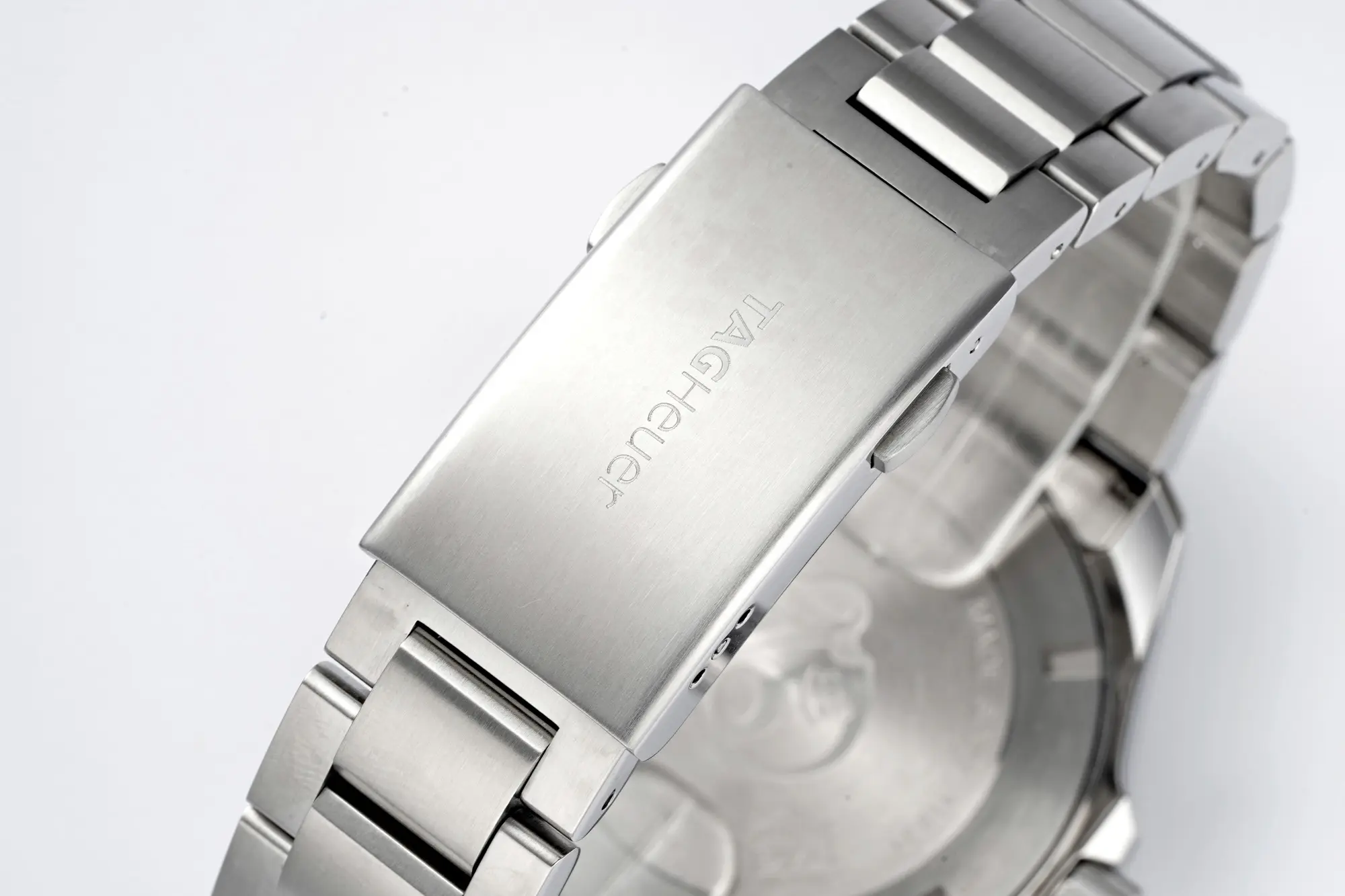 TAG Heuer – Silver Stainless Steel, Blue Dial, Formal & Casual Style, SW200 Movement, Premium - Image 6