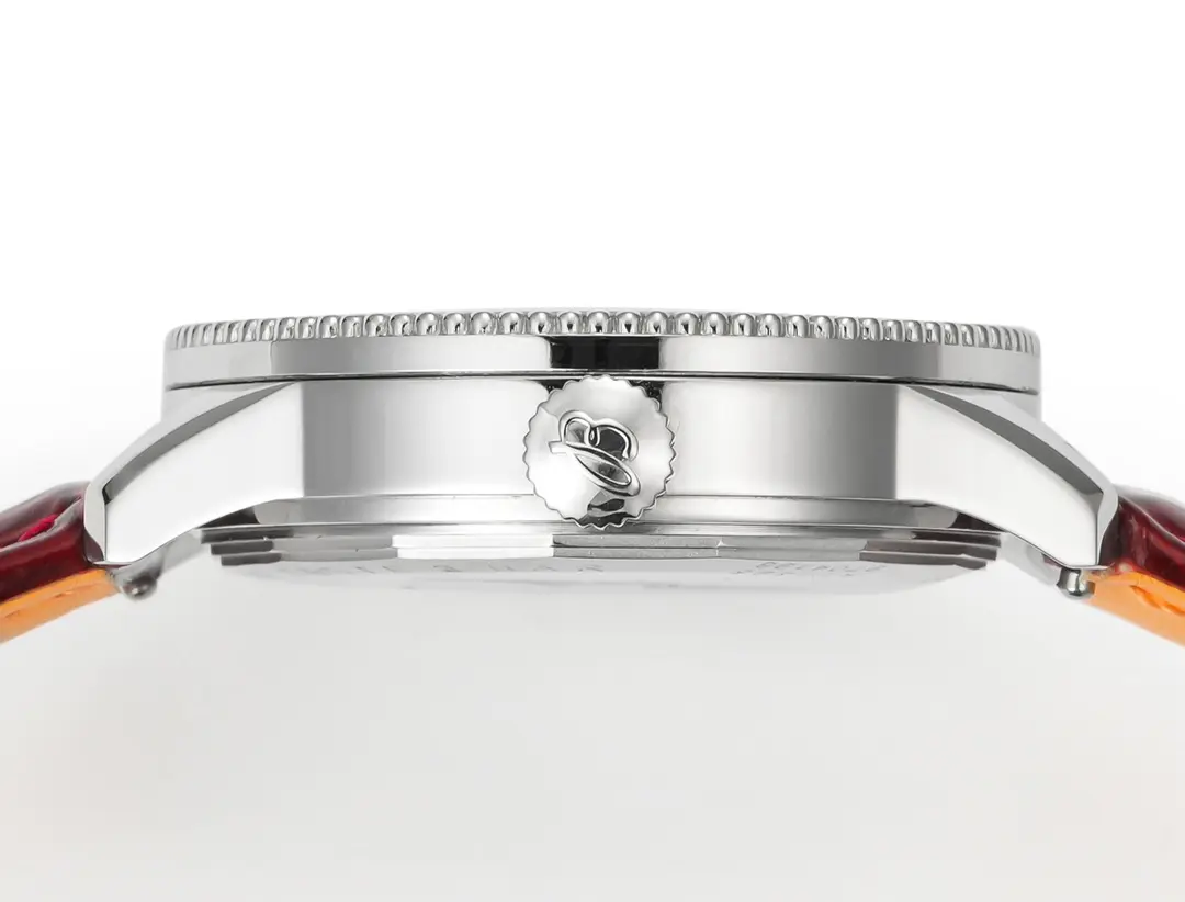 Breitling Navitimer Automatic Silver Red Leather - Image 6
