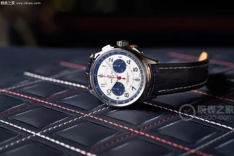 Breitling Premier B01 Chronograph Blue Leather - Image 15