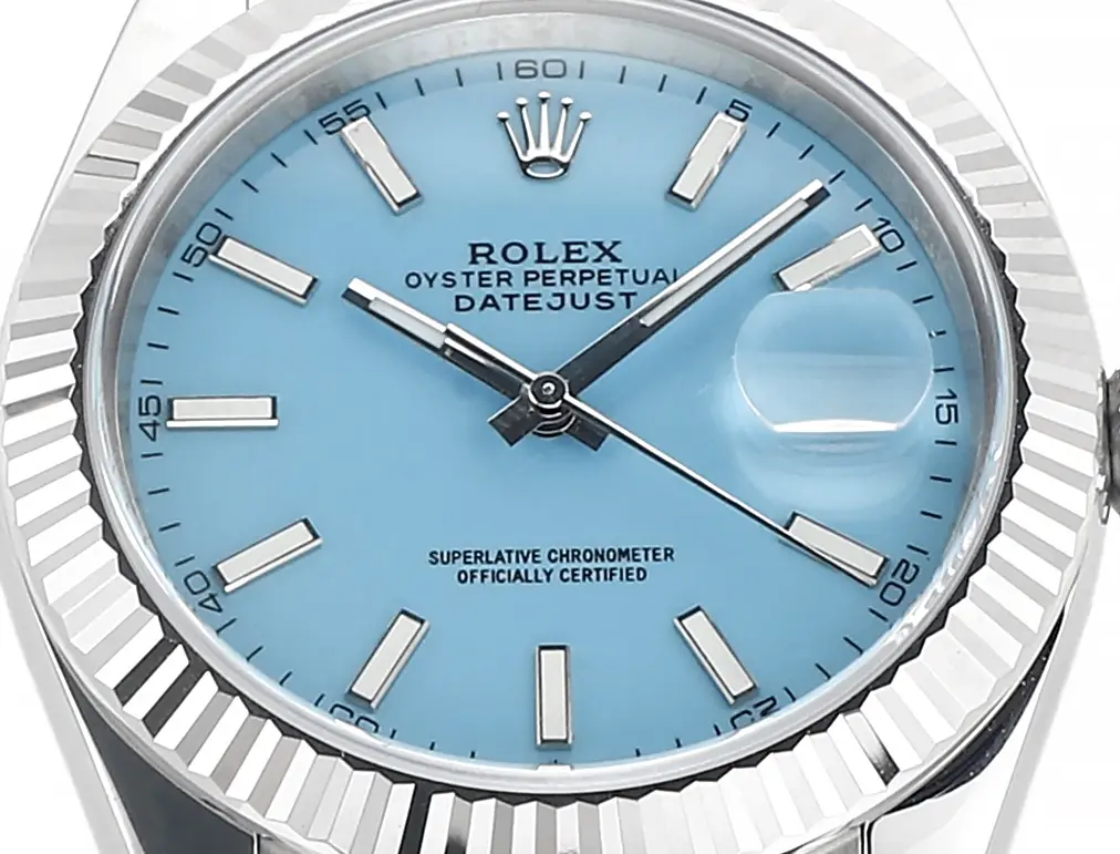 Rolex Datejust with Blue Dial, Oyster Perpetual Movement - Image 6