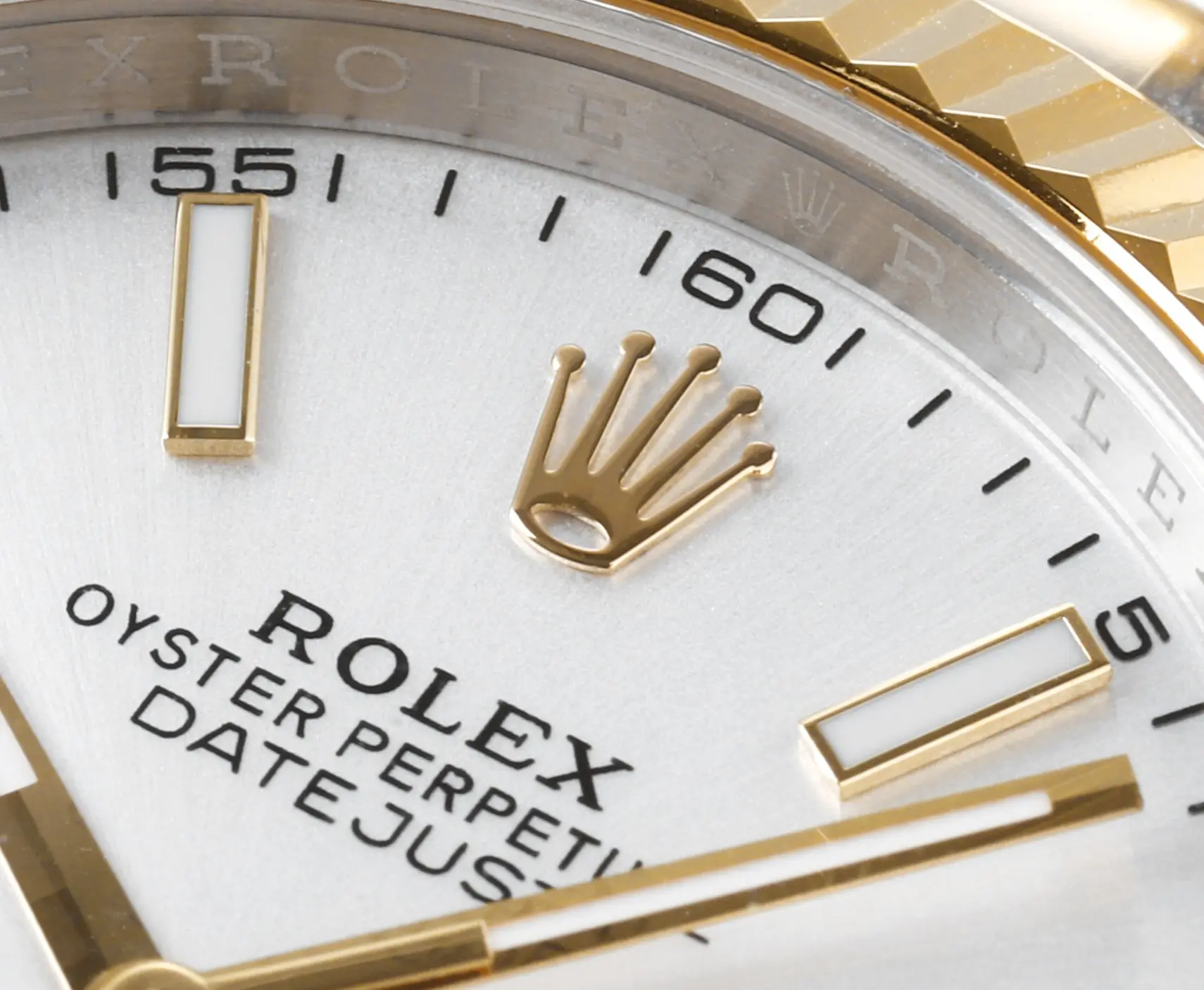 Rolex Datejust 41mm Two-Tone White Dial Fluted Bezel - Image 6