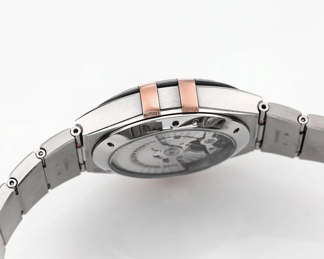 Omega Constellation 41mm Burgundy Dial Steel - Image 7