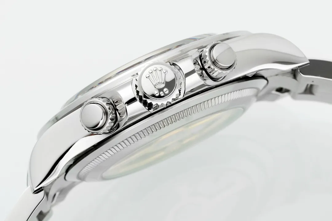 Rolex Daytona – Silver Stainless Steel, Blue Dial, Premium Chronograph - Image 7