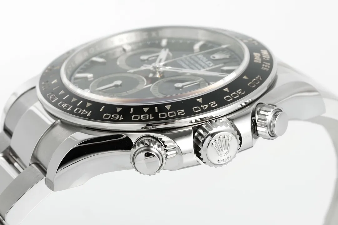 Rolex Daytona M126500LN Perfect Edition – Silver Stainless Steel, Black Dial, Watches Chronograph - Image 7