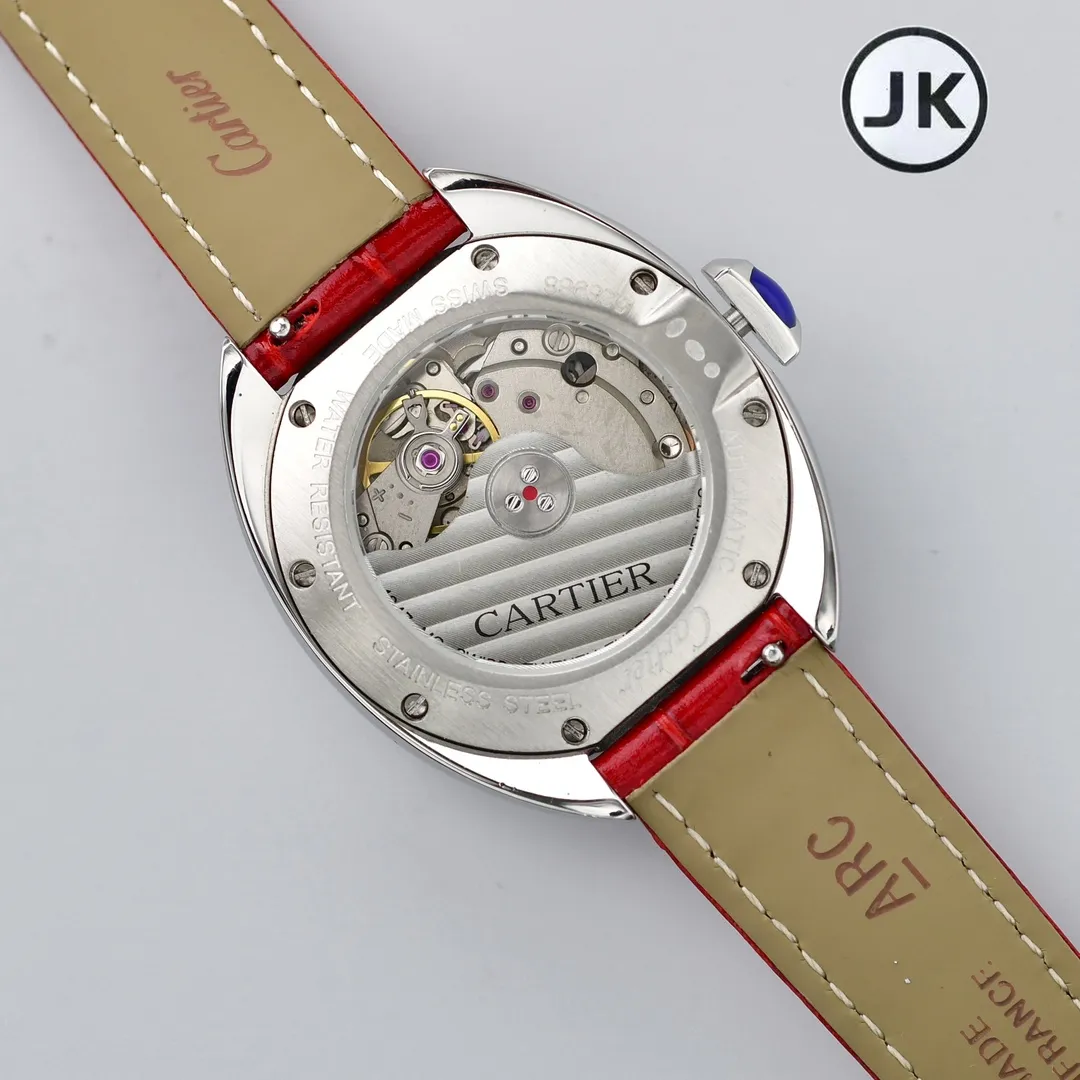 Cartier Cle de Cartier Automatic Red Leather - Image 7
