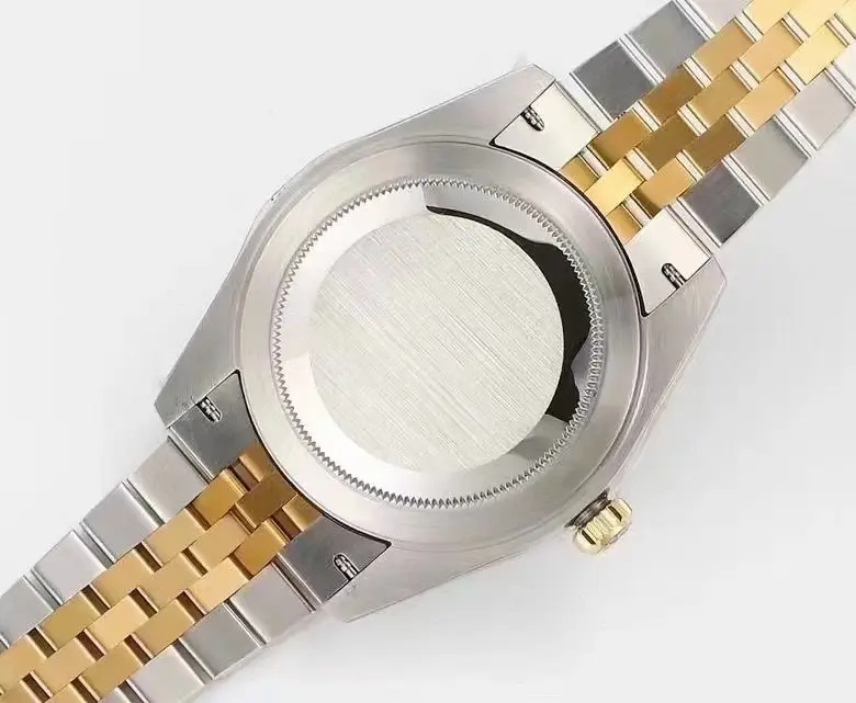 Rolex Datejust 41mm Black Dial Two-Tone Jubilee Bracelet - Image 7
