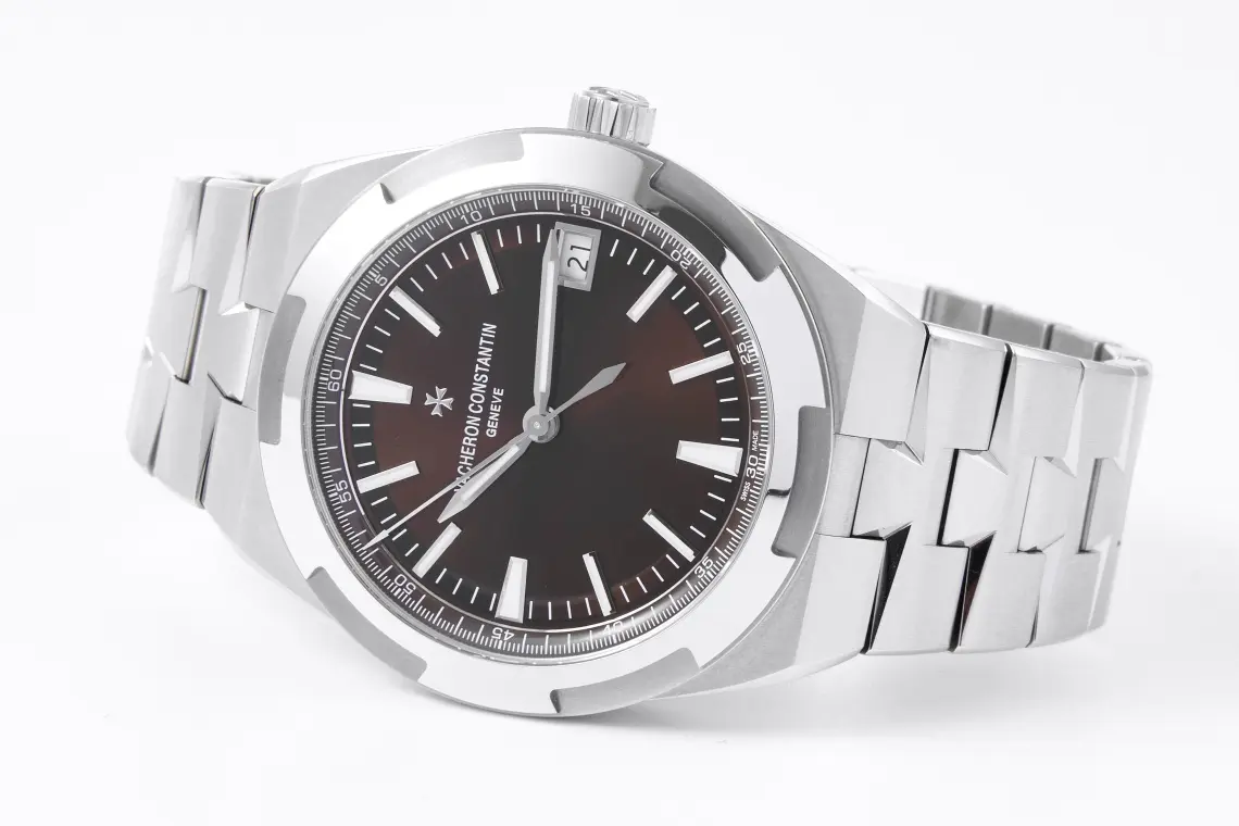 Vacheron Constantin Overseas 4500V Series – Brown Dial, Stainless Steel Bracelet, Luxury Automatic – Quality - Image 7