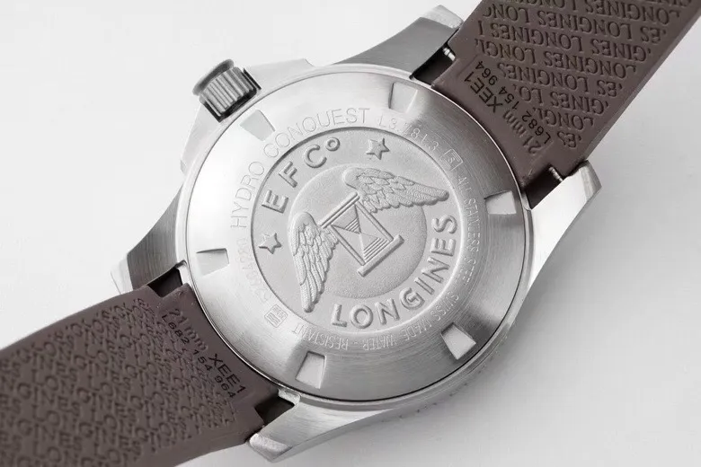 Longines Conquest Grey Dial Rubber Strap - Image 7