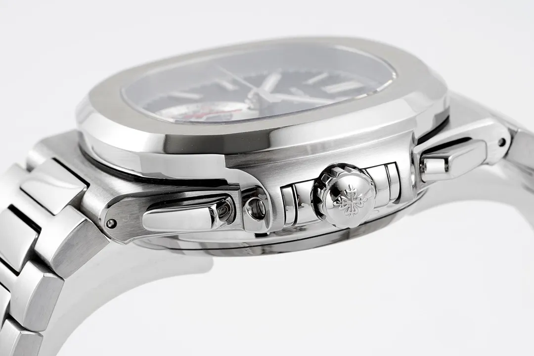 Patek Philippe 5980 Nautilus Black Dial Steel - Image 7