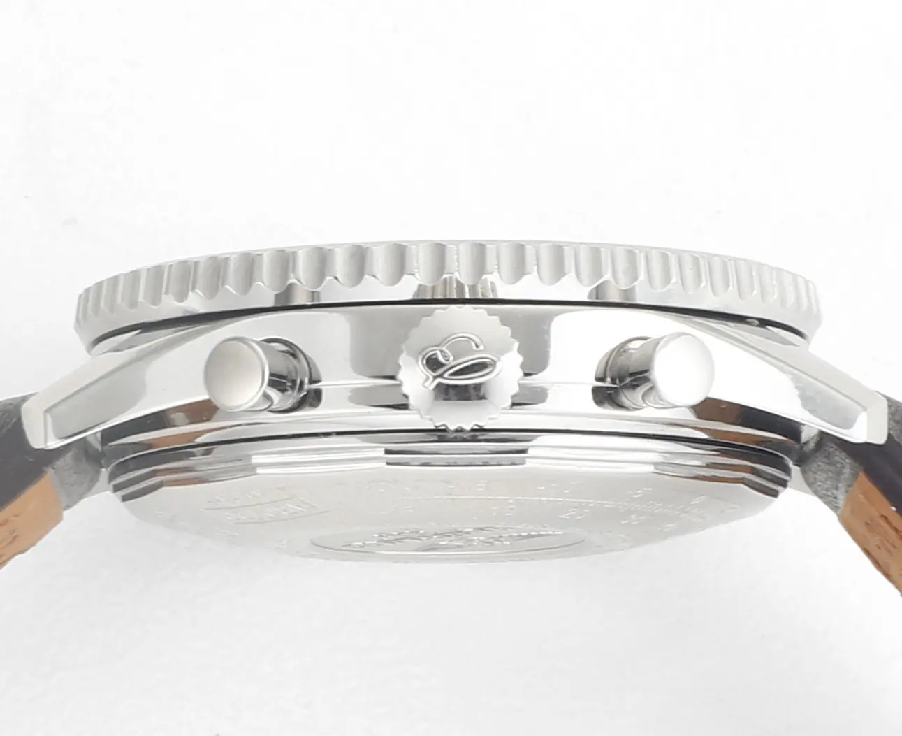 Breitling Navitimer Chronograph Silver Leather - Image 7