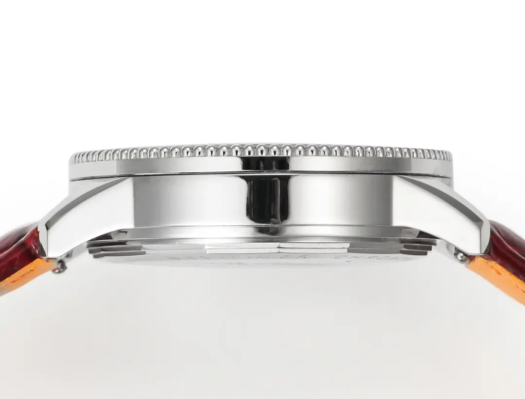 Breitling Navitimer Automatic Silver Red Leather - Image 7